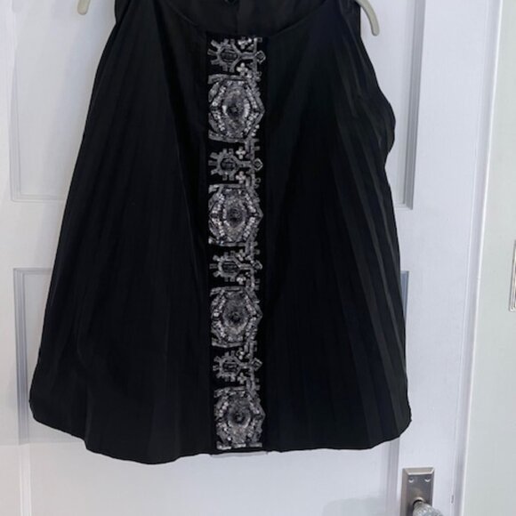 Alberta Ferretti, black sleeveless top size 6 - Picture 1 of 2